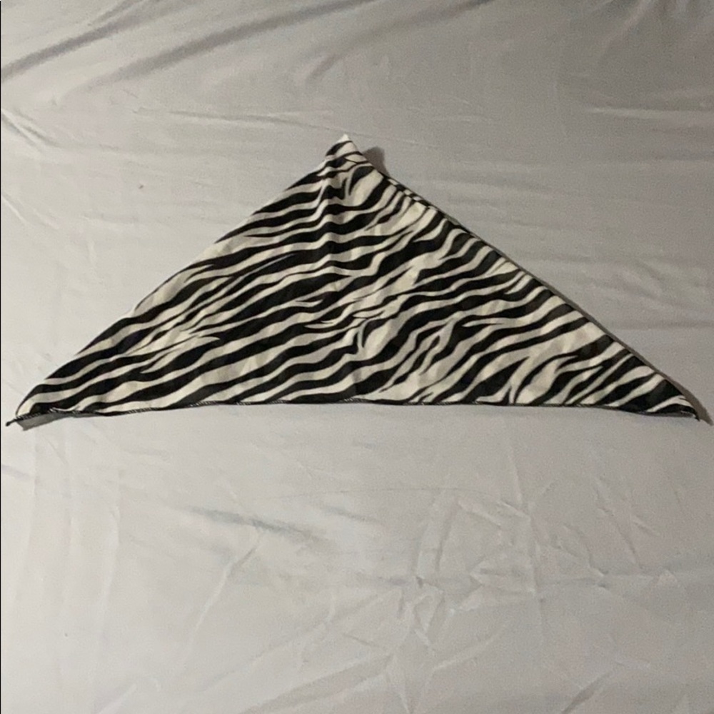 Zebra Print Bandana
